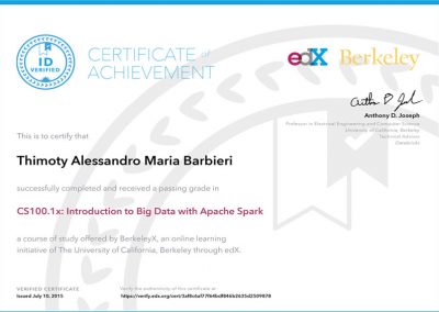 EDX – Introduction to big data with Apache Spark