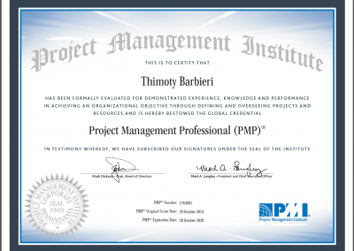 PMI – Project Management Professional