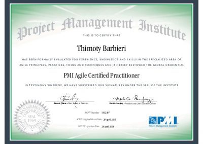 PMI-ACP Agile Certified Practitioner